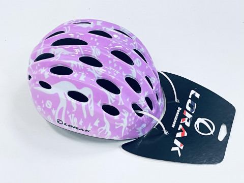 Шлем Lorak детский 41572 size S(48-52cm) Pink/White, код 41572