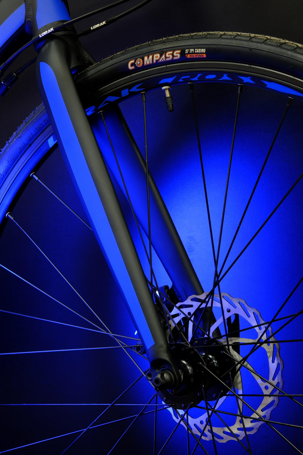 Lorak Cross Lite Матовый Чёрный/Синий