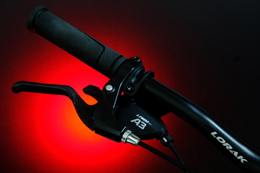 LORAK Safe 29 Cassete Матовый Чёрный/Красный 19р (на рост 171-182)