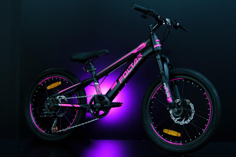 FOLTAS 20 Матовый Черный/Розовый