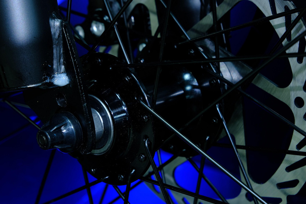 HEAM ALPHA 29 Prom Матовый Чёрный/Синий рама 21 (на рост 183-190)