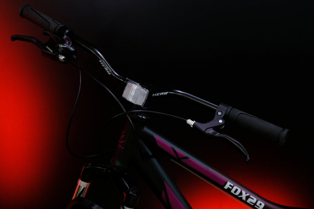 HEAM FOX 29 Матовый Черный/Коричневый