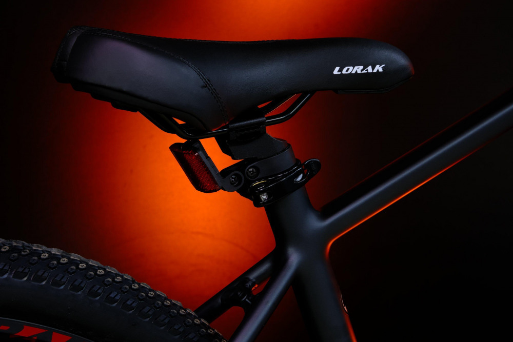 LORAK 6.0 8 sp Матовый Серый/Оранжевый 21р (на рост 183-190)