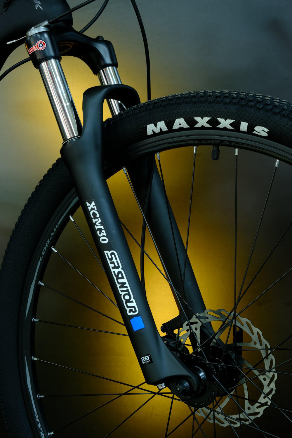 LORAK Carbon 29 200 Матовый Чёрный/Золотой глянец