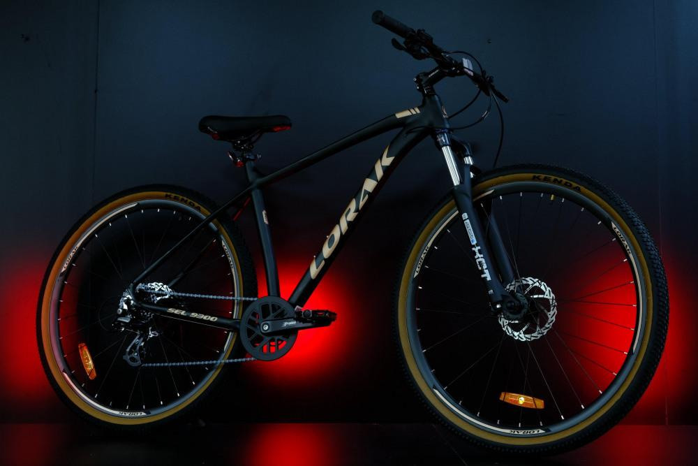 LORAK Sel 9300 Матовый Чёрный/Коричневый 22р (на рост 183-193)